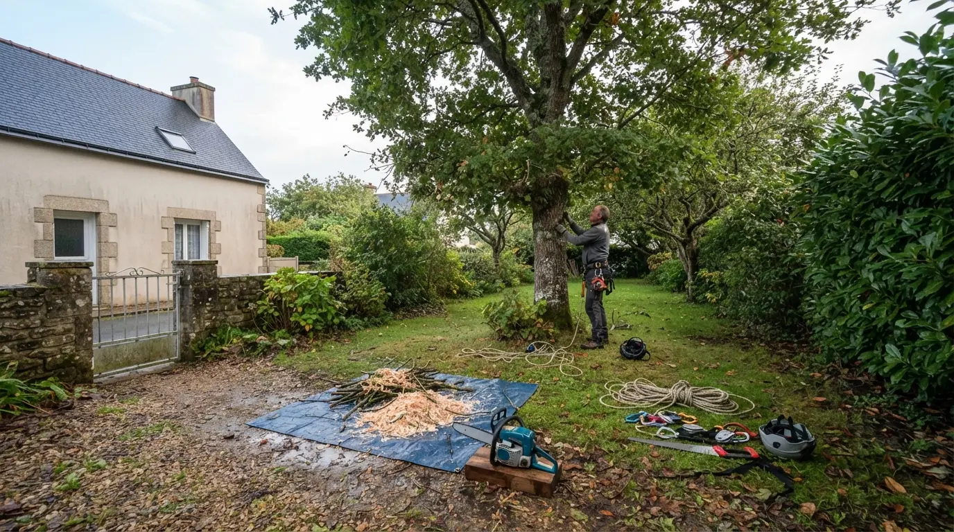 Élagueur professionnel à Lorient et alentours