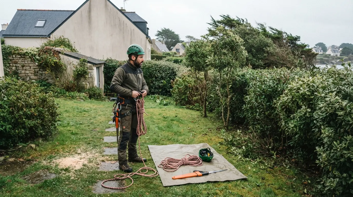 Élagueur professionnel à Lorient et alentours